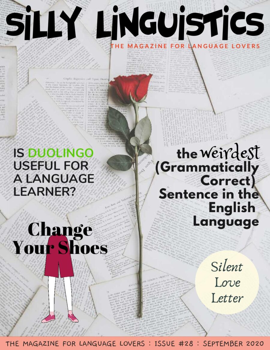 Silly Linguistics Magazine Issue #28 September 2020