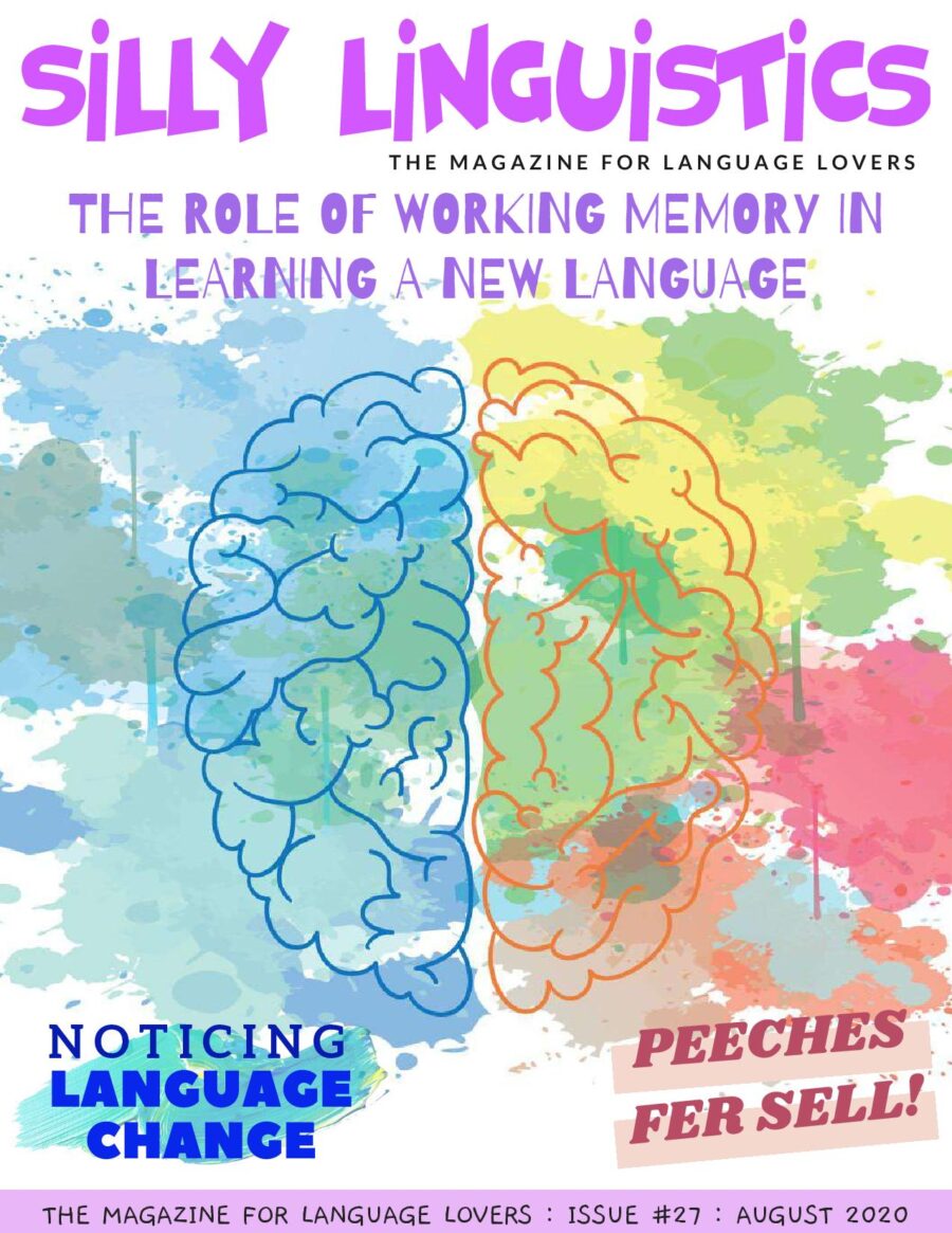 Silly Linguistics Magazine Issue #27 August 2020