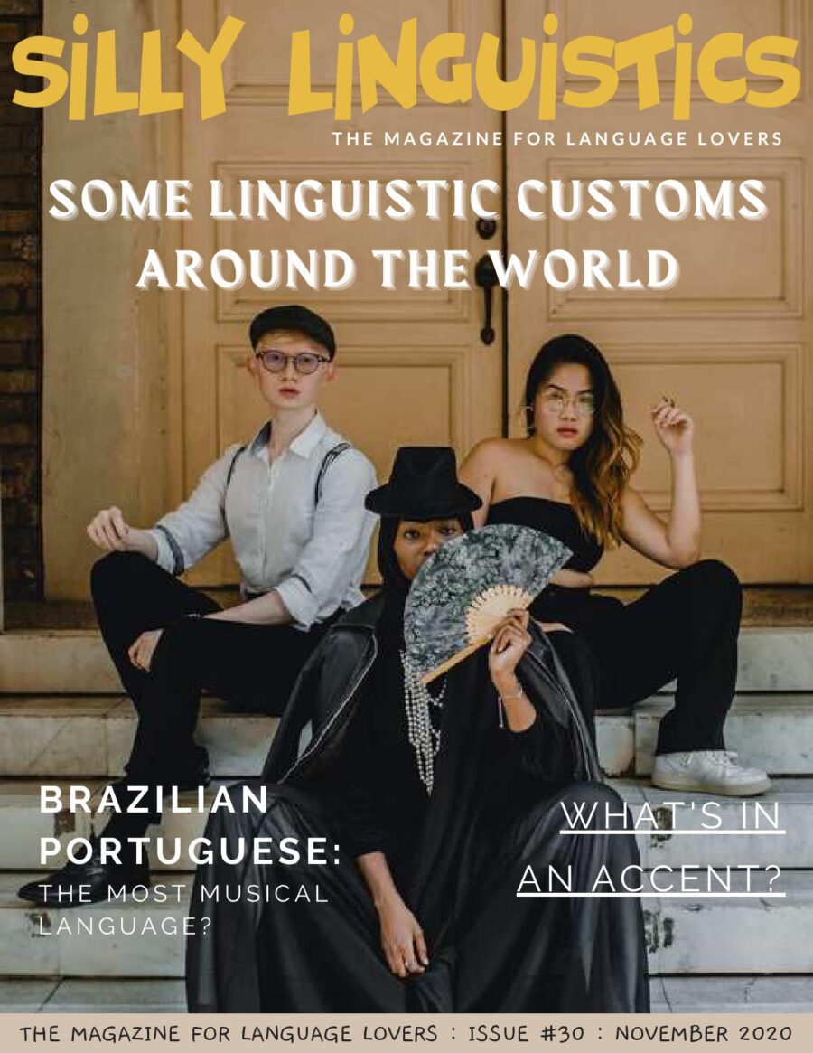 Silly Linguistics Magazine Issue #30 November 2020